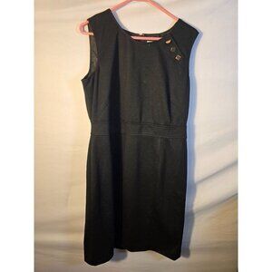 Charter Club Petite 16P 16 Black Career Office Dress Classic Structured